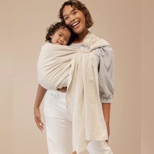 WildBird Sparrow Linen Ring Sling Carrier